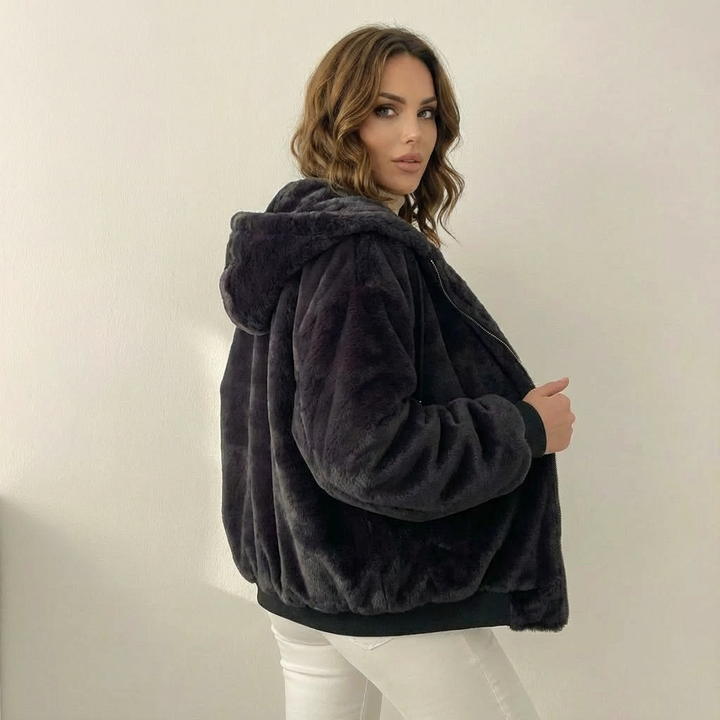 Lovisa | Jacka Dam vändbar teddy bombermodell