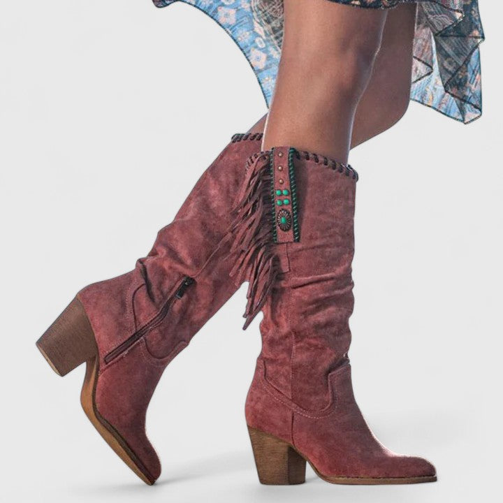 Ingrid | Cowboystövlar Dam med västerländsk design