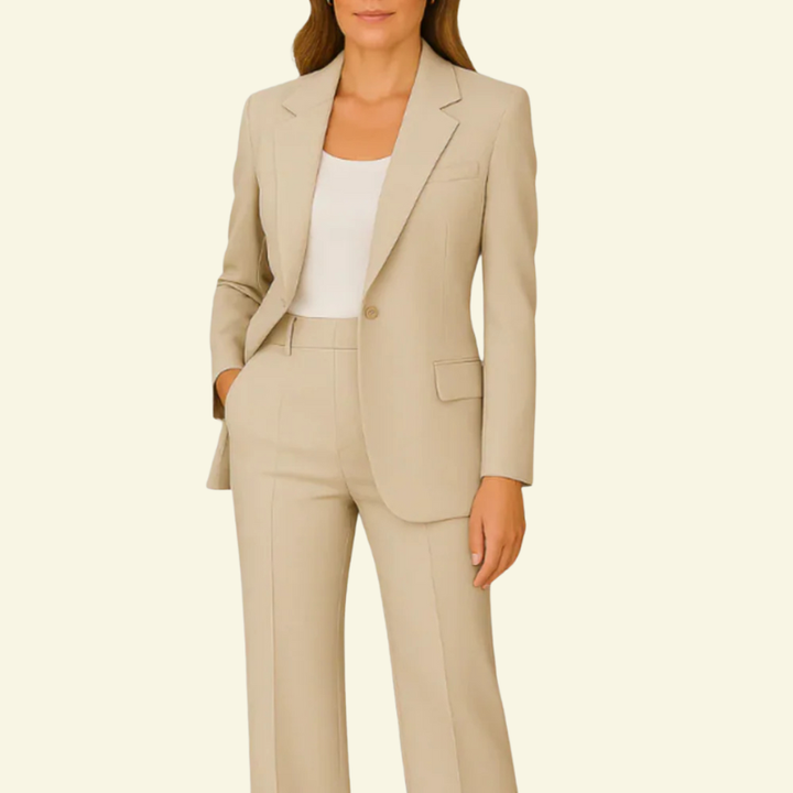Elegant tvådelad damkostym