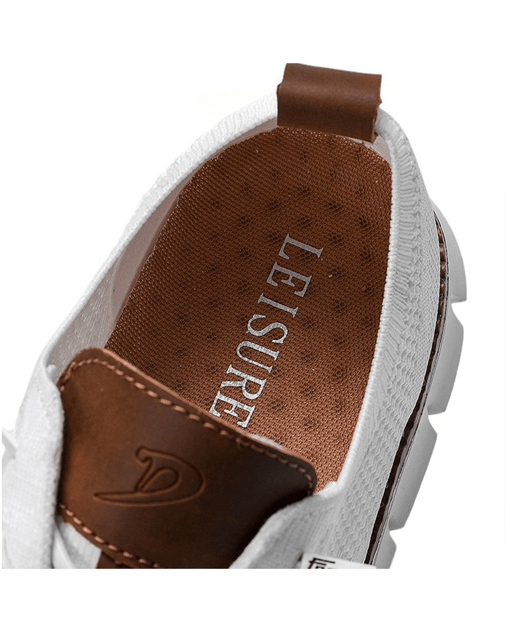 Lars | Sneakers Herr med mesh och modern design