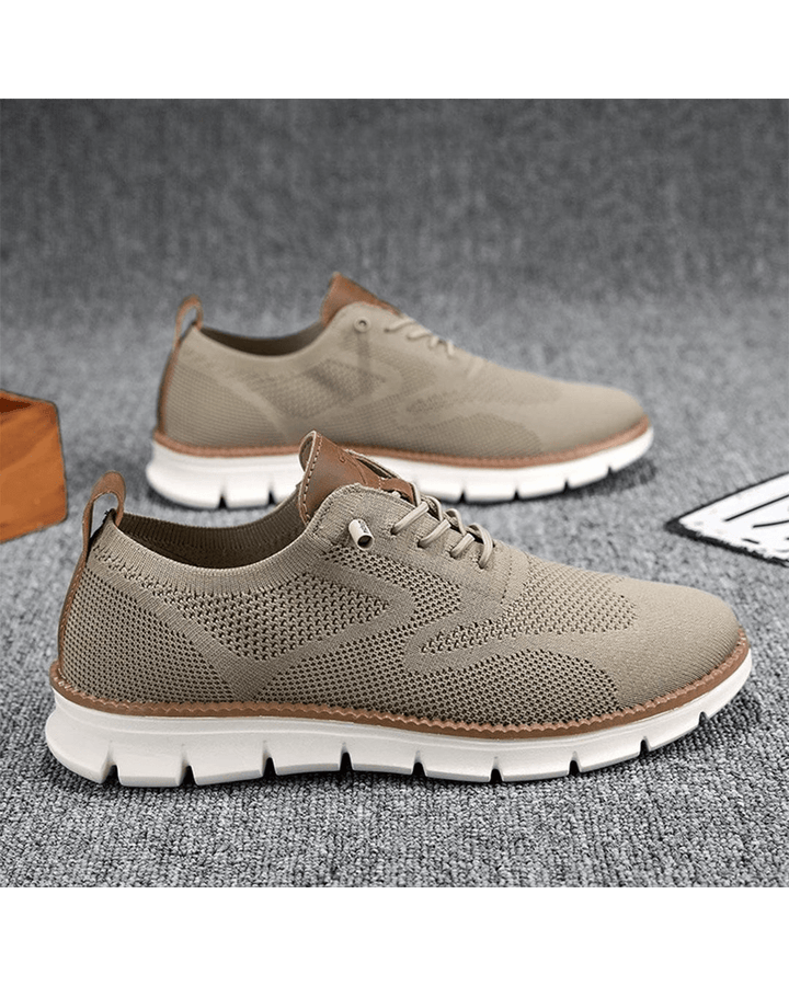 Lars | Sneakers Herr med mesh och modern design