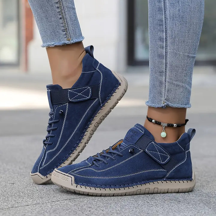 Ortopediska sneakers med snörning för vardagsbruk