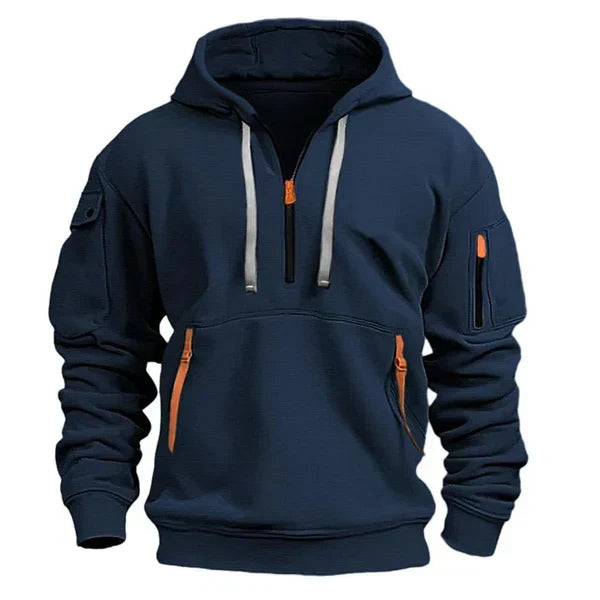 Emil | Hoodie herr med huva och ledig passform