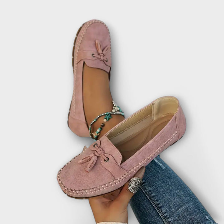 Unisex ortopediska slip-on mockasiner casual