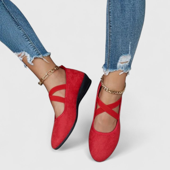Ortopediska slip-on-skor för kvinnor, alla årstider