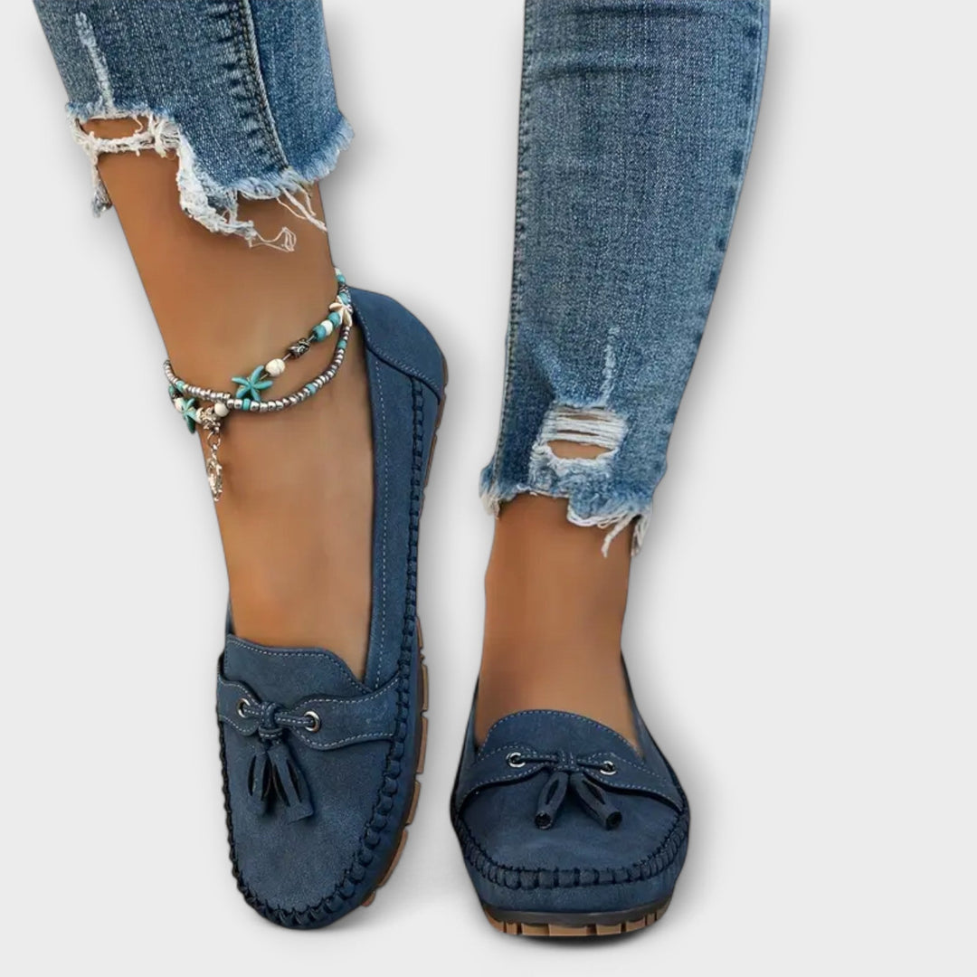 Unisex ortopediska slip-on mockasiner casual