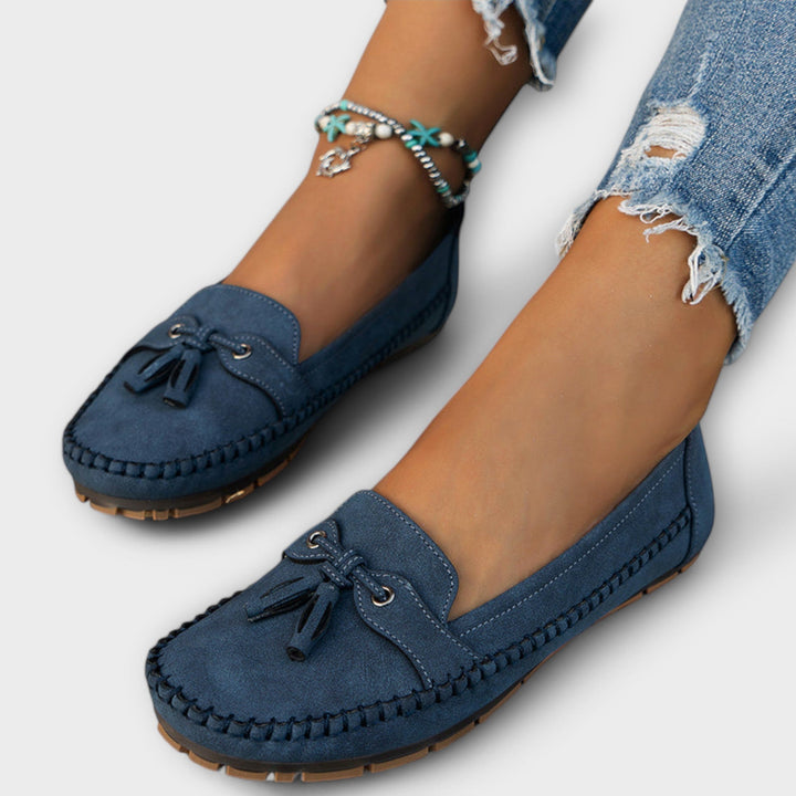 Unisex ortopediska slip-on mockasiner casual