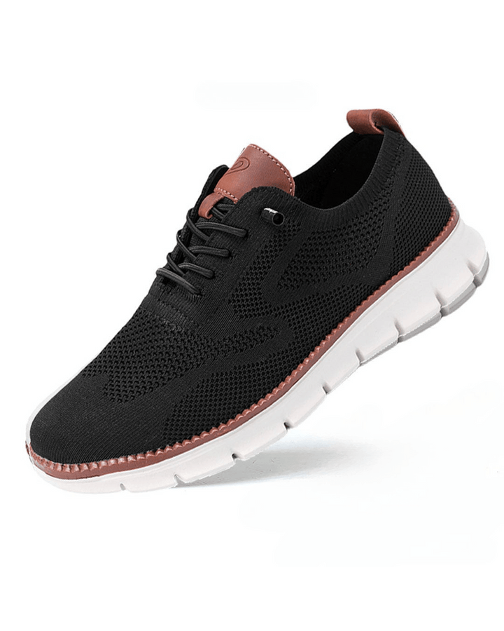 Lars | Sneakers Herr med mesh och modern design