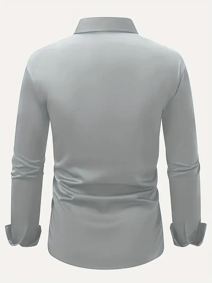 Magnus | Skjorta Herr Långärmad Slim Fit