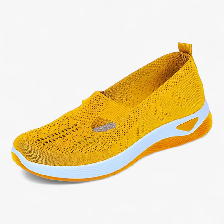 Dam slip-on andningsbara stötdämpande fritidsskor