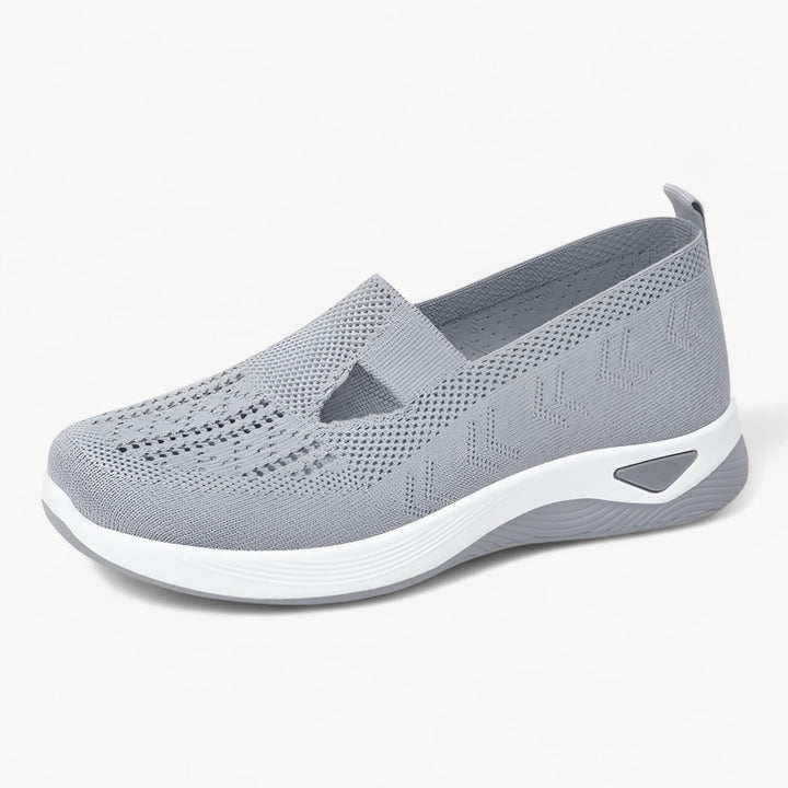 Dam slip-on andningsbara stötdämpande fritidsskor