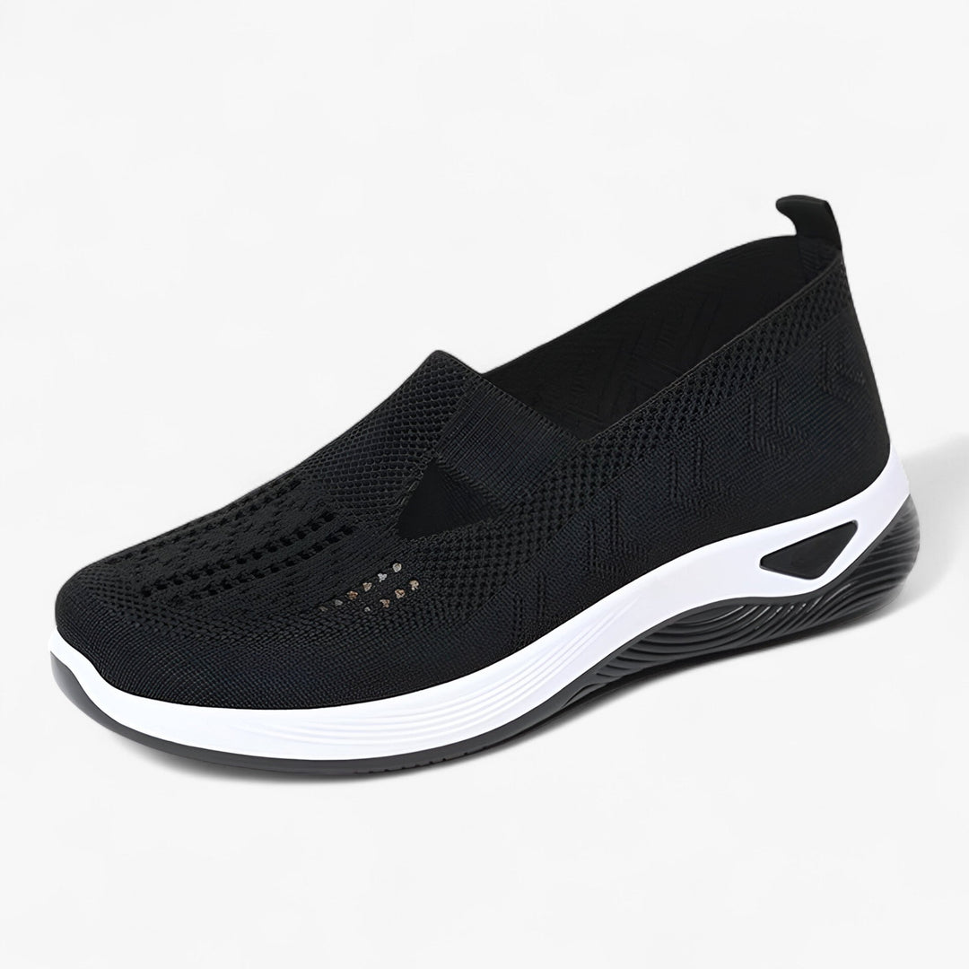Dam slip-on andningsbara stötdämpande fritidsskor
