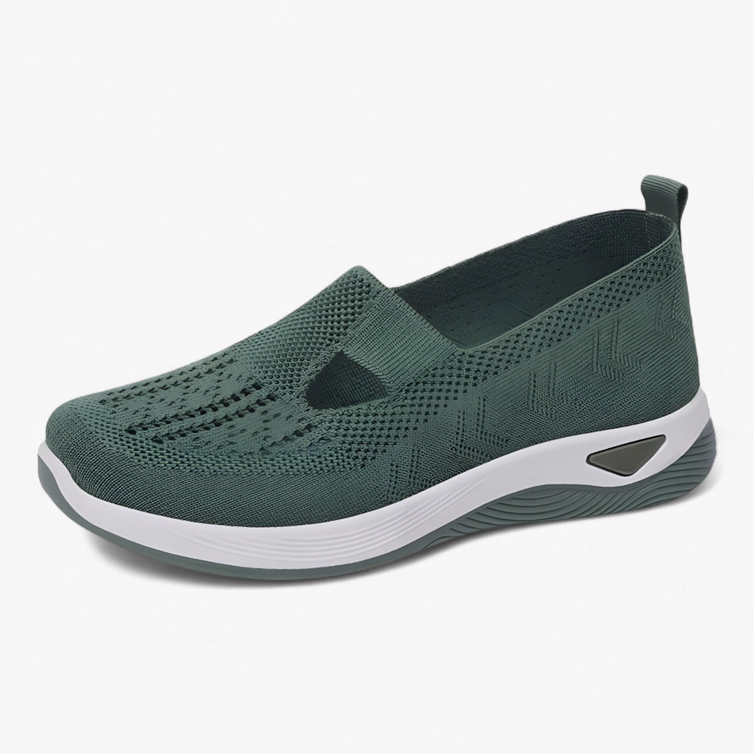 Dam slip-on andningsbara stötdämpande fritidsskor