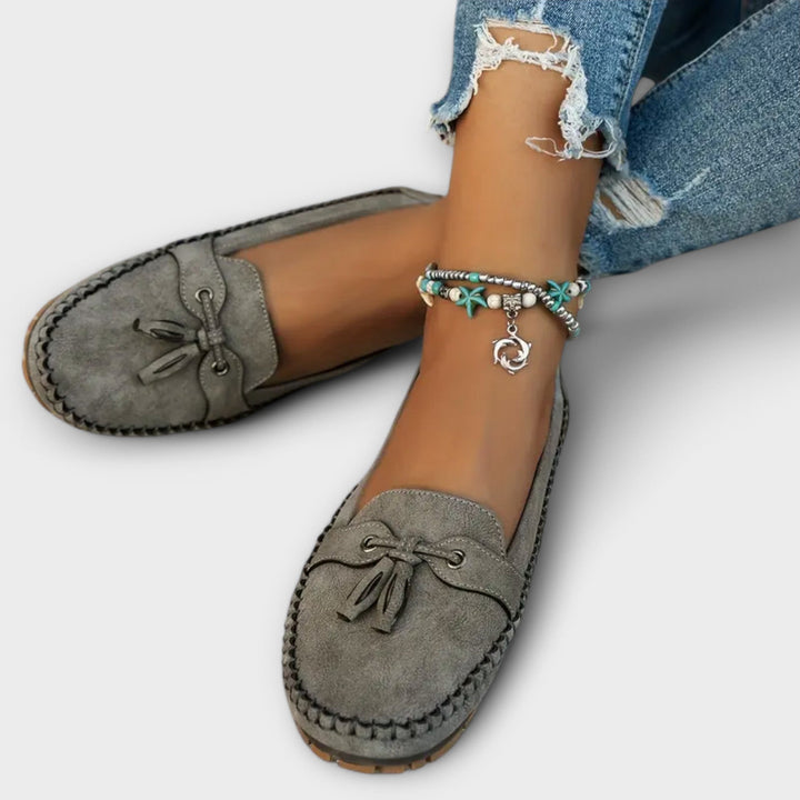 Unisex ortopediska slip-on mockasiner casual