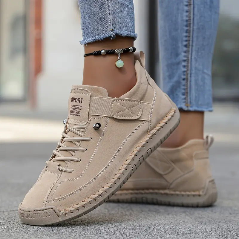 Ortopediska sneakers med snörning för vardagsbruk