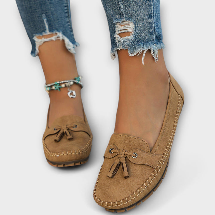 Unisex ortopediska slip-on mockasiner casual
