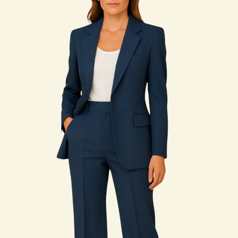 Elegant tvådelad damkostym