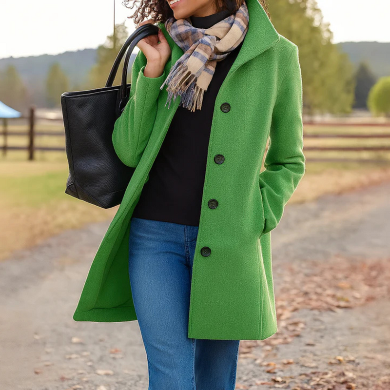 Linnea | Kappa dam med knappar och rak passform