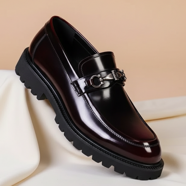 Erik | Loafers Herr i läder med hästbett