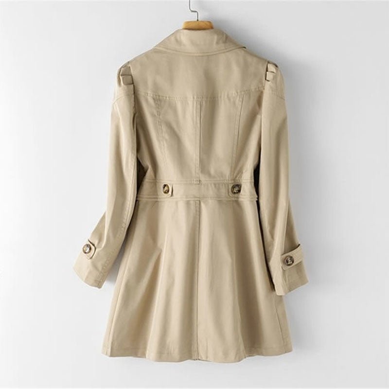 Klassisk trenchcoat för kvinnor