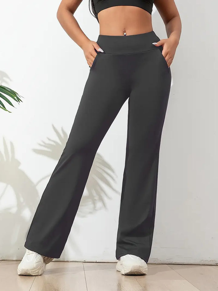 Sportleggings med hög midja för kvinnor