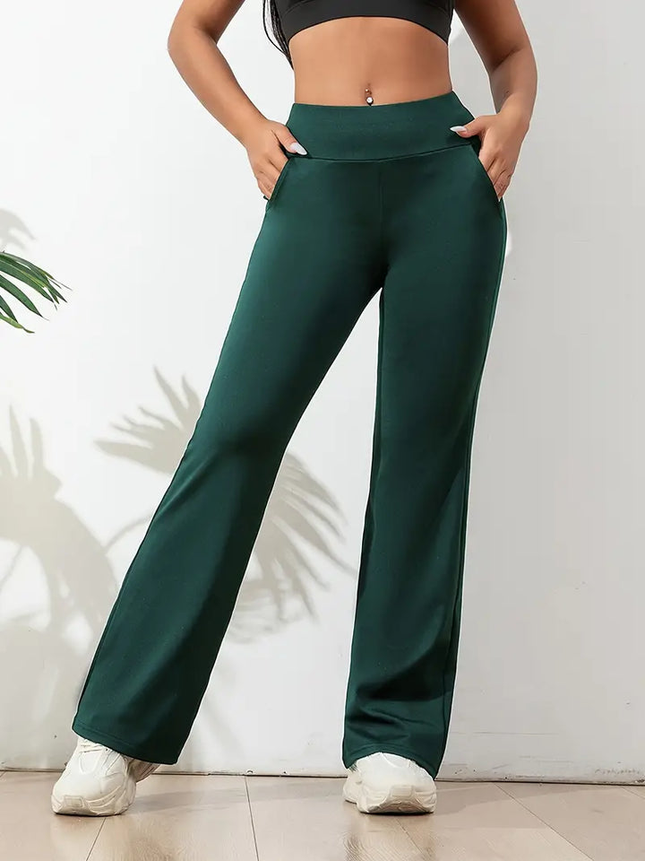 Sportleggings med hög midja för kvinnor