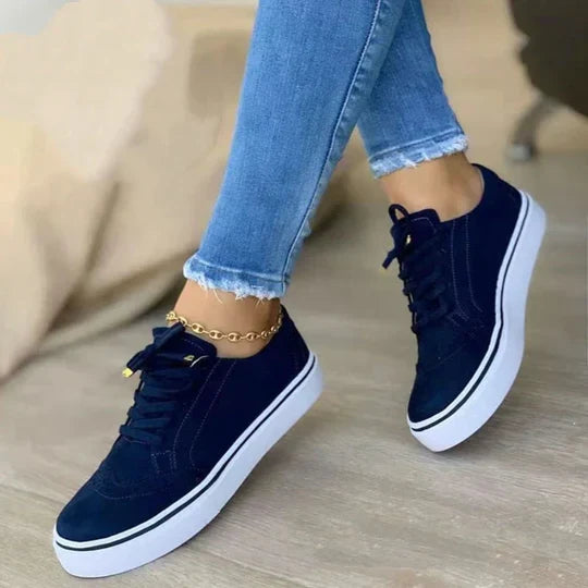 Elin | Sneakers dam med snörning och hålfotsstöd
