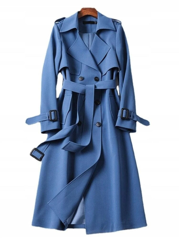 Matilda | Trenchcoat dam med markerad midja och knappar