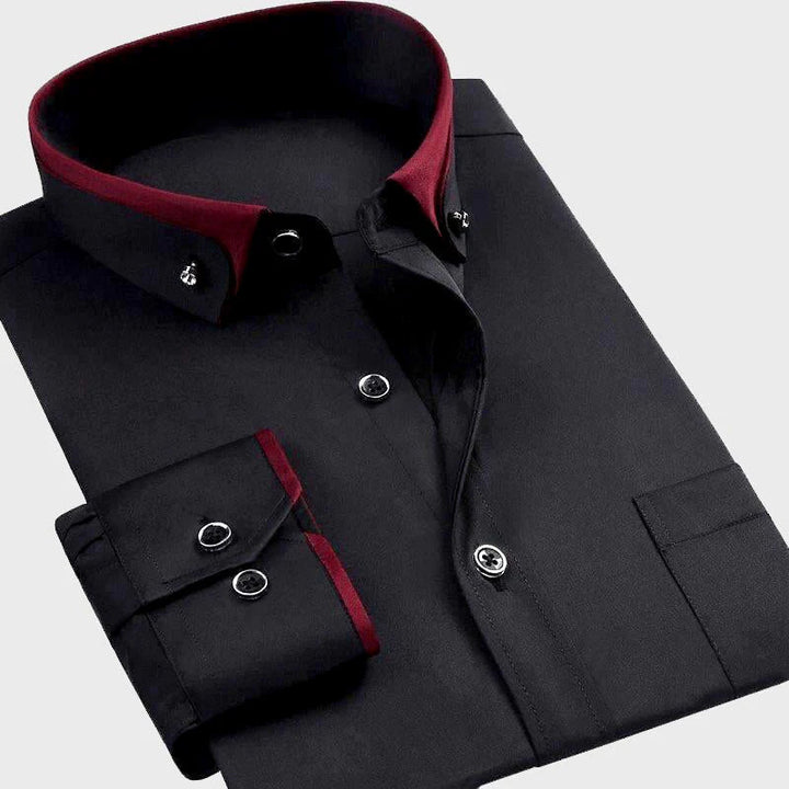Elegant slim fit herrskjorta
