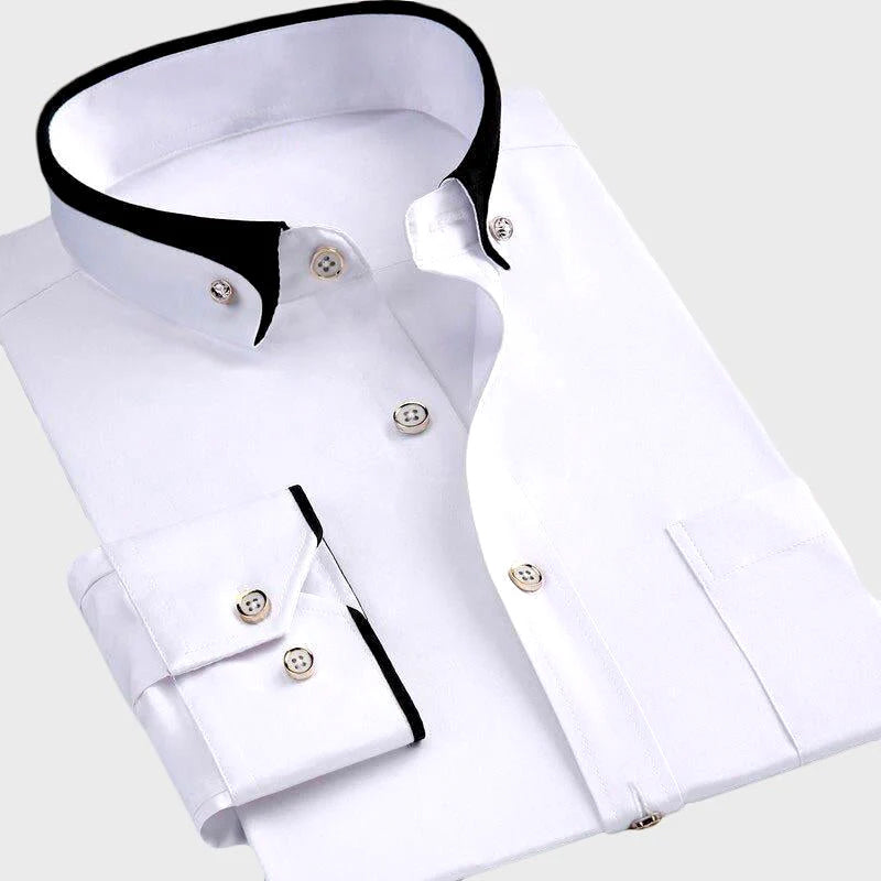 Elegant slim fit herrskjorta