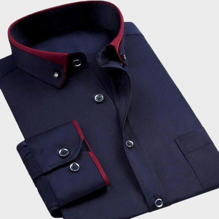 Elegant slim fit herrskjorta