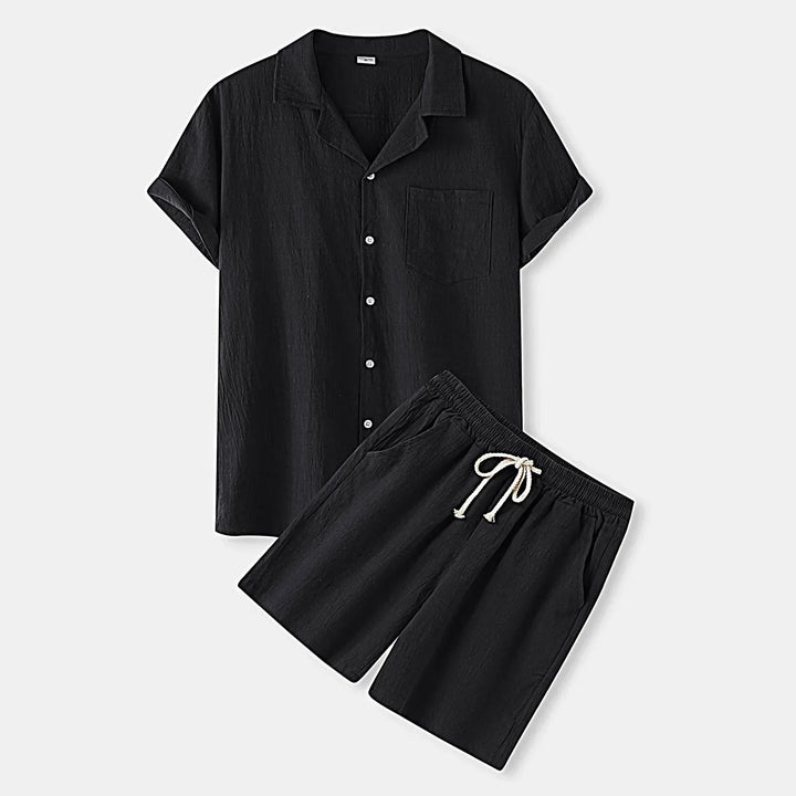 Herrlinneset, skjorta och shorts, sommar