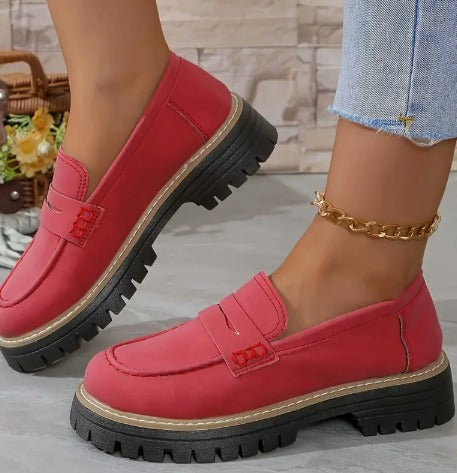 Komfort slip-on mockasiner
