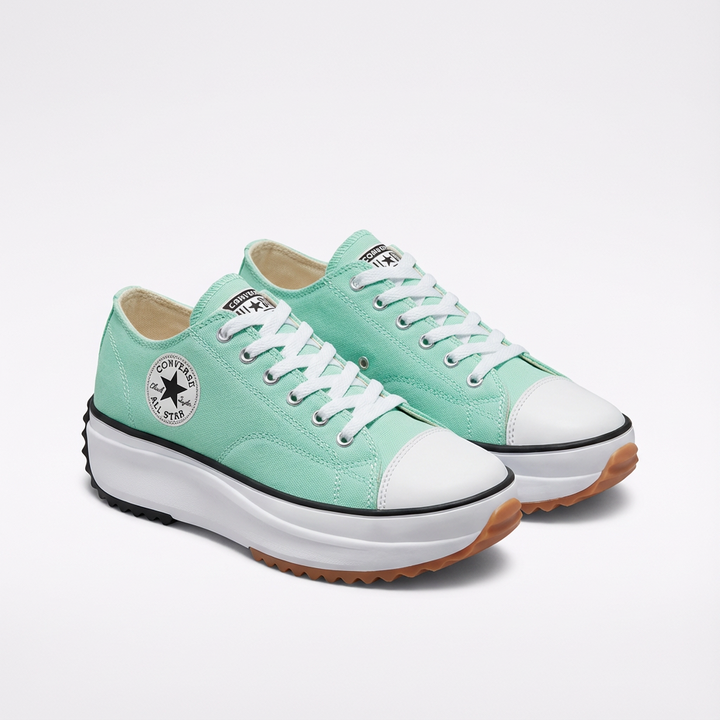 Platåsneakers med snörning för kvinnor
