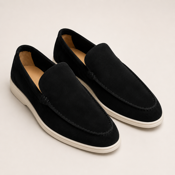 Viktor | Mockaskor herr med rundad tå och slip-on-design
