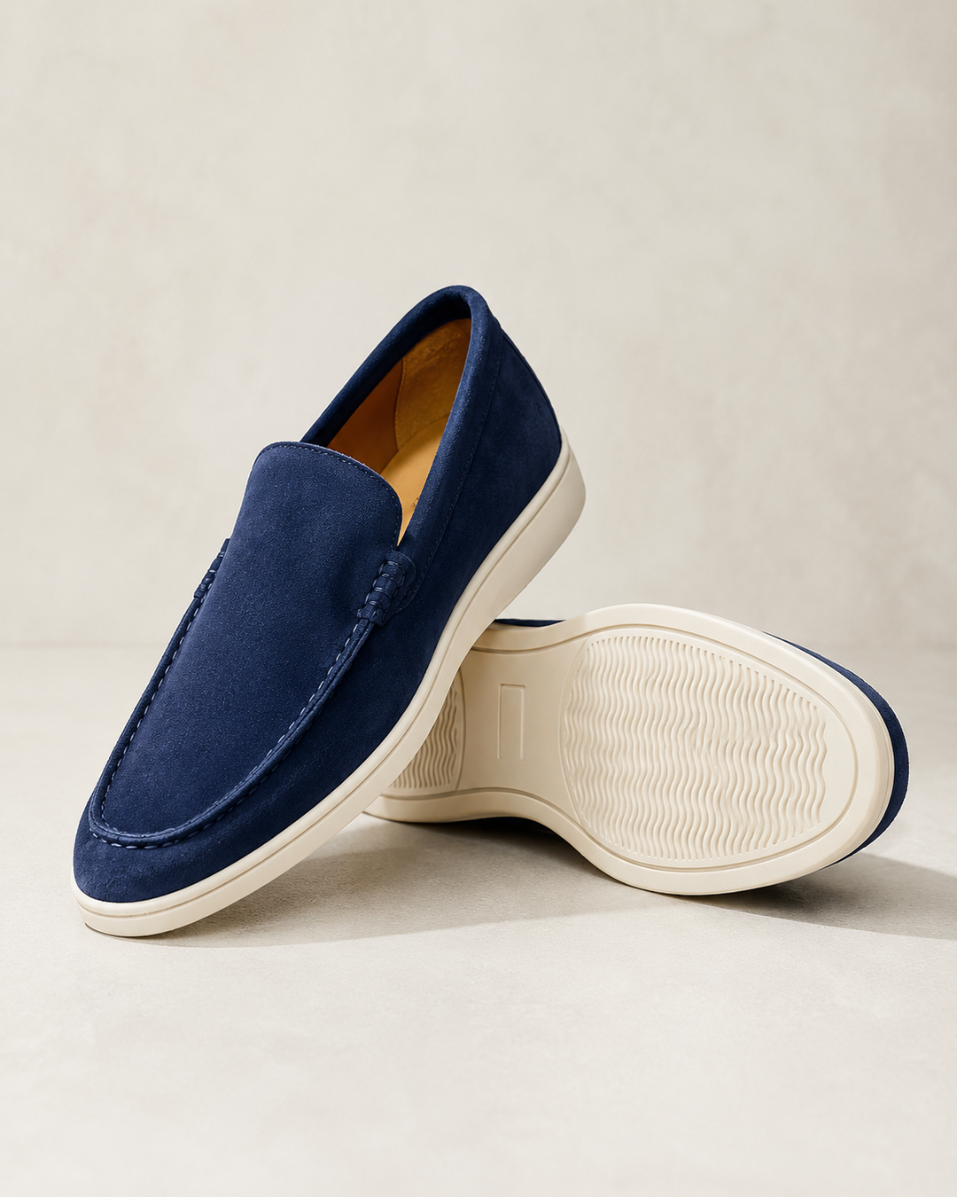 Viktor | Mockaskor herr med rundad tå och slip-on-design