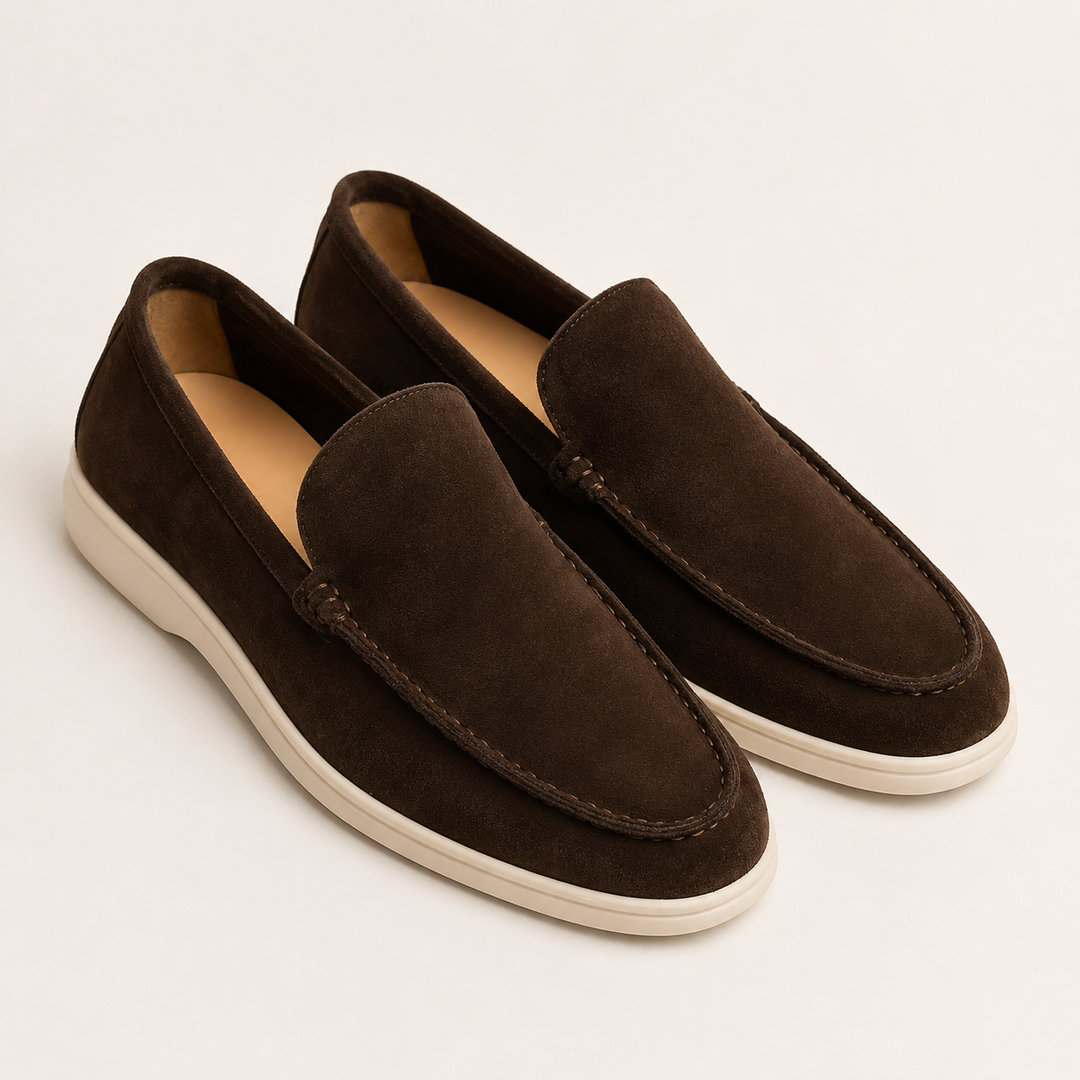 Viktor | Mockaskor herr med rundad tå och slip-on-design