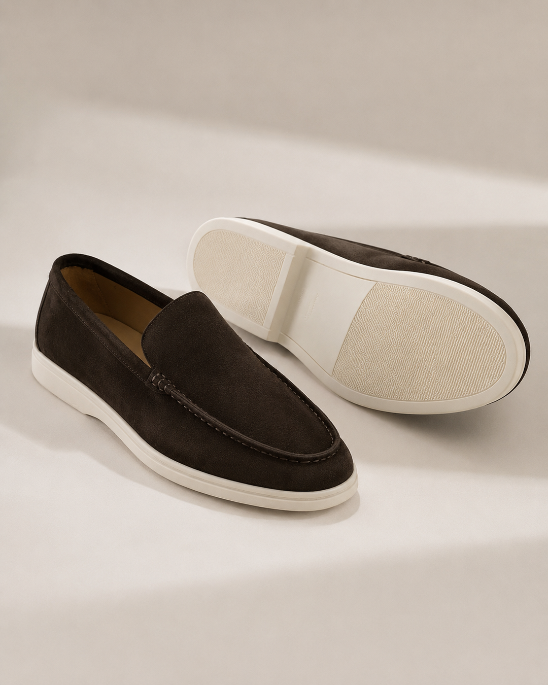 Viktor | Mockaskor herr med rundad tå och slip-on-design