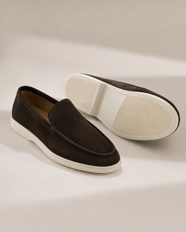 Viktor | Mockaskor herr med rundad tå och slip-on-design