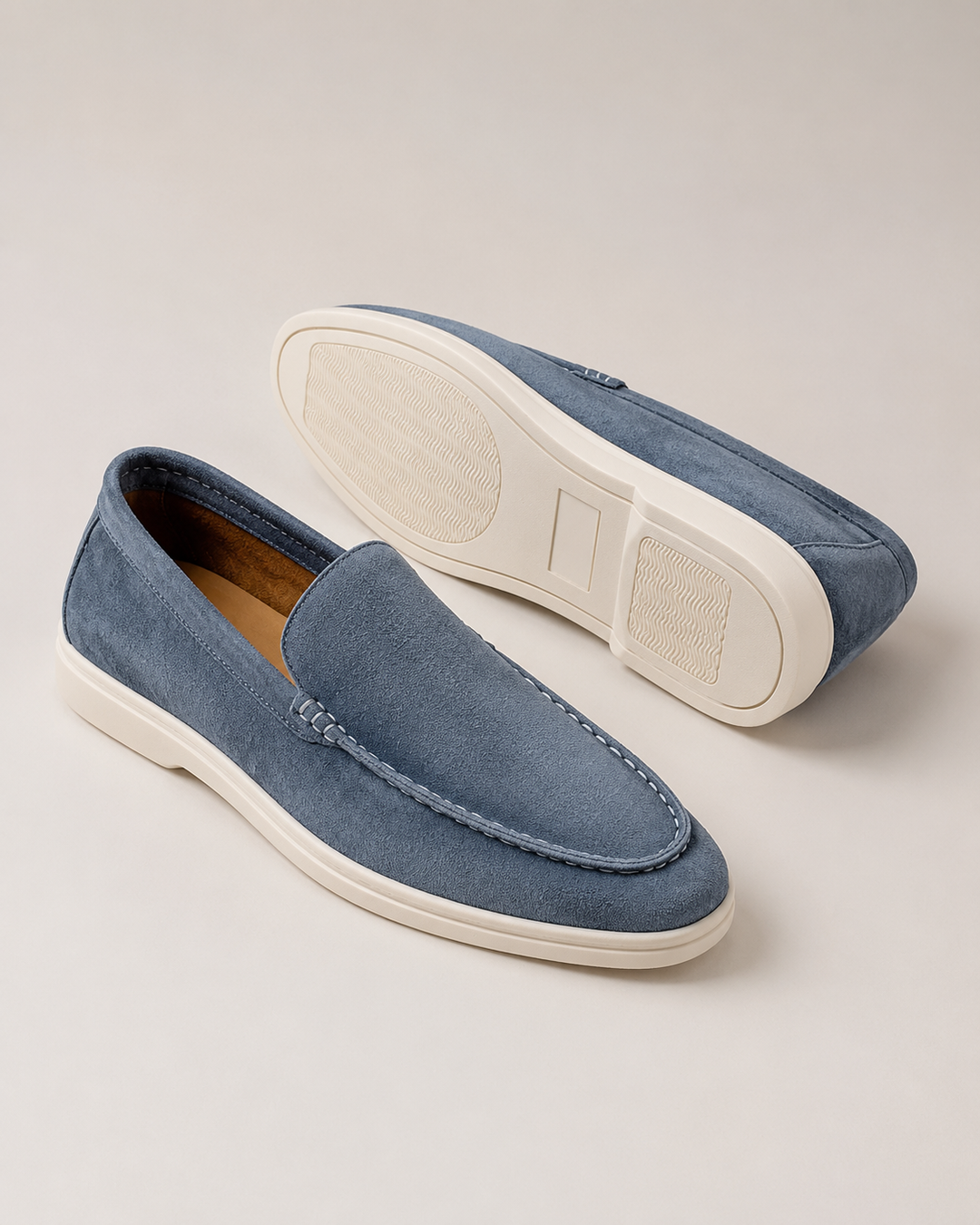 Viktor | Mockaskor herr med rundad tå och slip-on-design