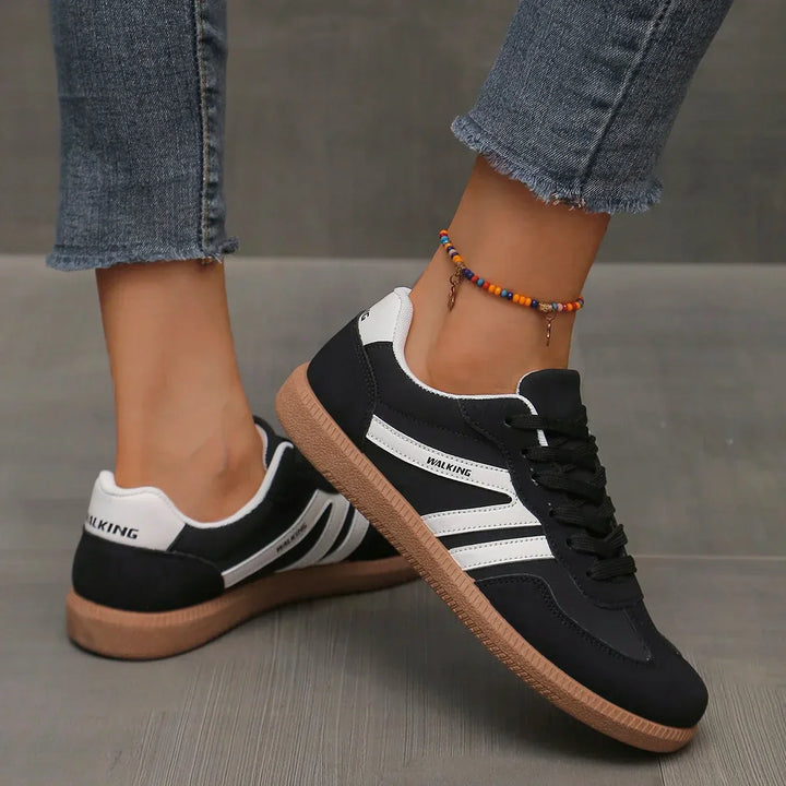 Slip-on casual sneakers för dam