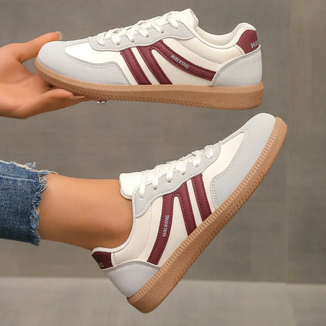 Slip-on casual sneakers för dam