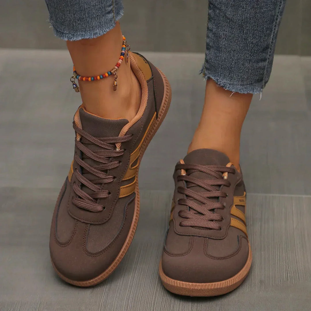 Slip-on casual sneakers för dam