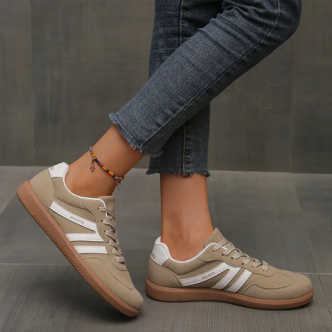 Slip-on casual sneakers för dam