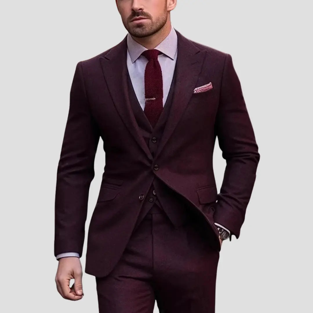 Erik | Kostym Herr i tre delar med slim fit