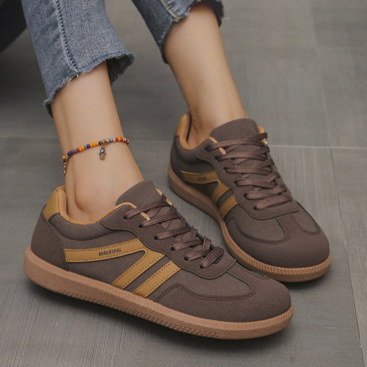 Slip-on casual sneakers för dam