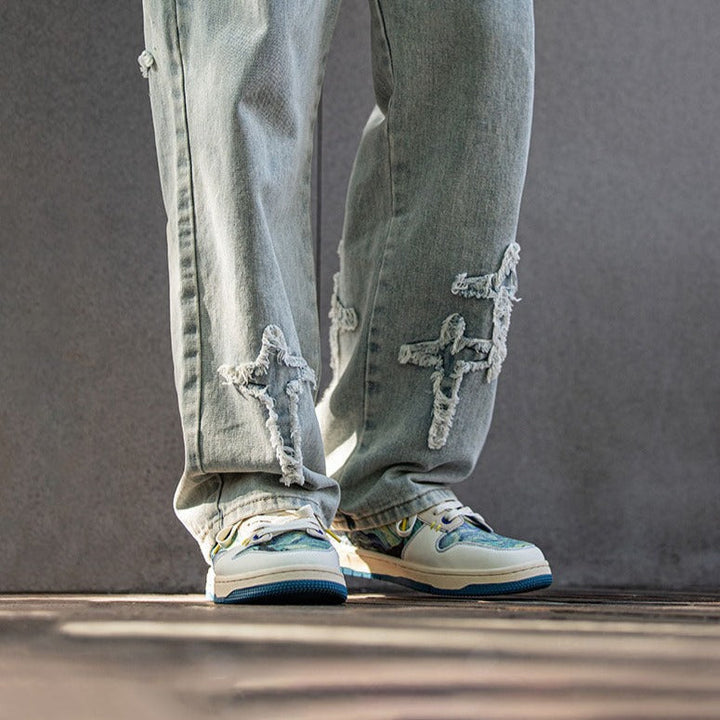 Filip | Sneakers Herr med konstinspirerat motiv