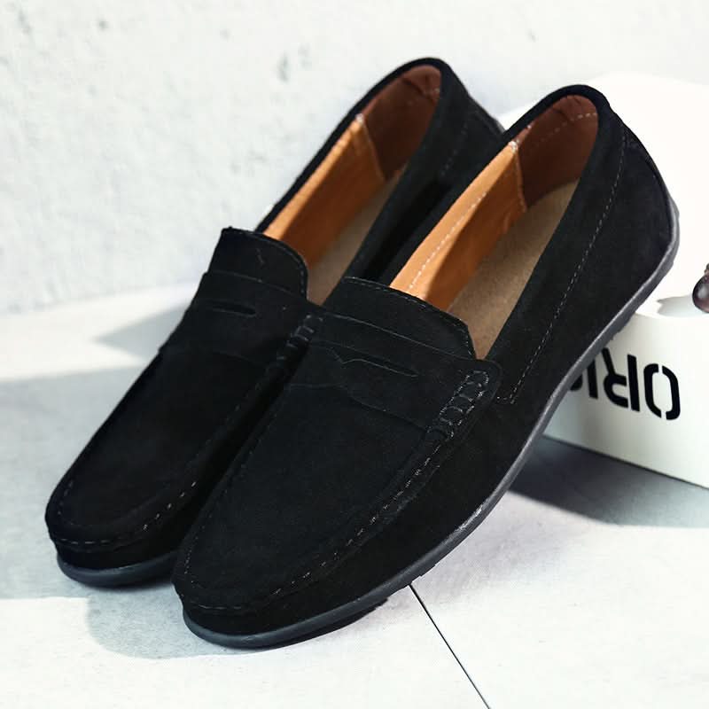 Ebba | Mockaloafers herr med slip-on-design och gummisula