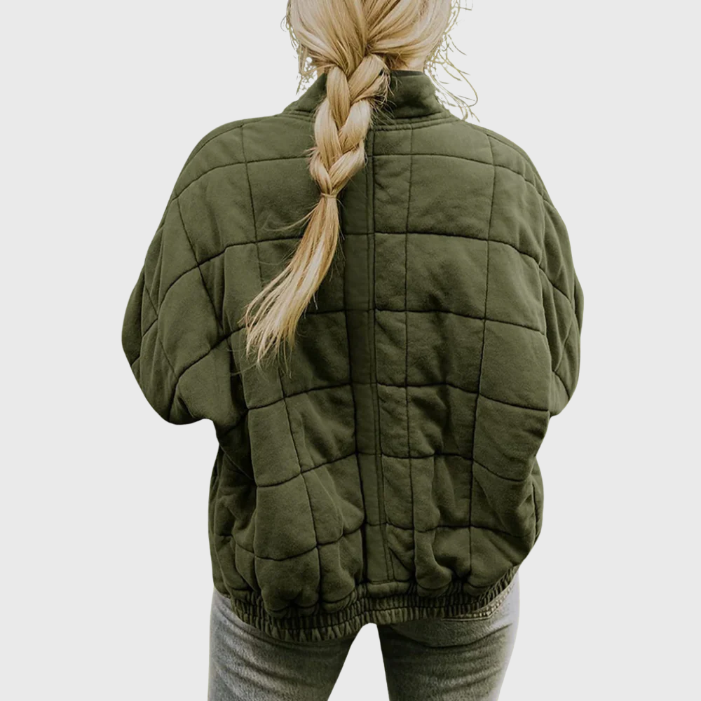 Ronja | Quiltad jacka Dam oversized modell