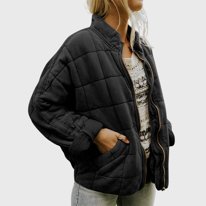 Ronja | Quiltad jacka Dam oversized modell
